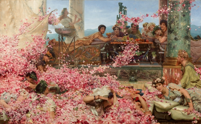 Les roses d'Heliabade, Lawrence Alma-Taleda. 1888